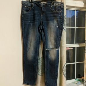Plus size jeans